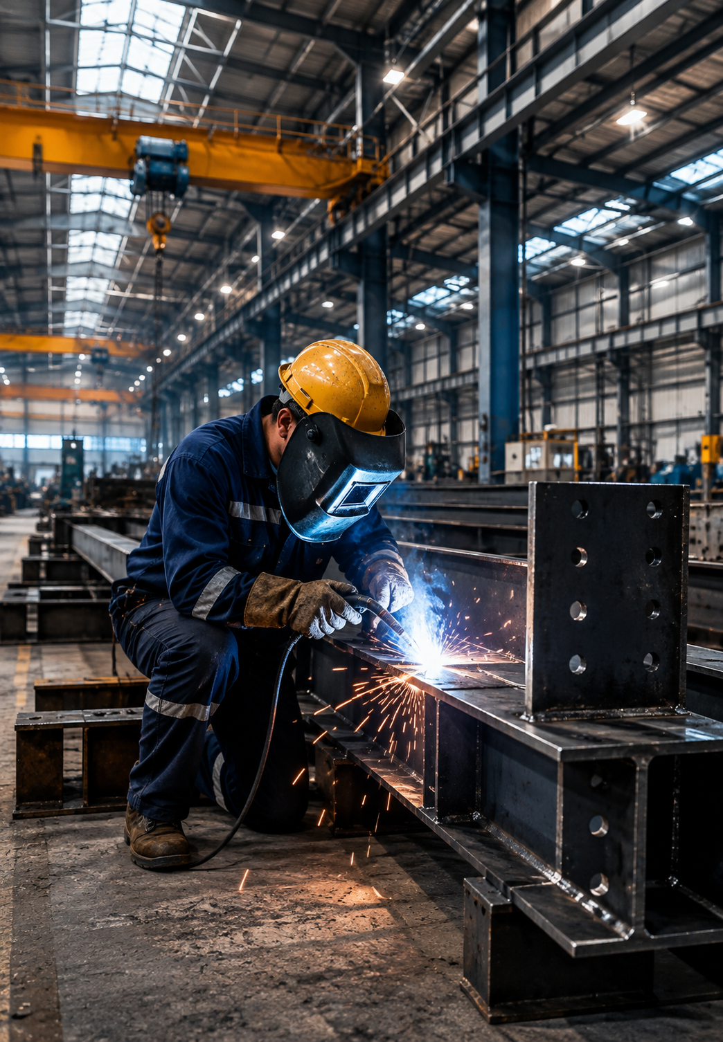 Industrial & Mechanical Structure Fabrication and Erection